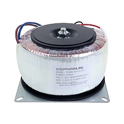 900VA Single-phase Toroidal Transformer 120VAC to 220VAC 4.10A 50/60Hz